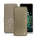 OnePlus 10T leather case - Darboun sabla ( Pantone #BCB1A1 )