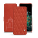 硬质真皮保护套 OnePlus 10T - Arange clouquié - Couture ( Pantone #D33108 )