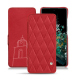 Funda de piel OnePlus 10T - Rouge troupelenc - Couture ( Pantone #AB191A )