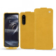 Sony Xperia 5 III leather case - Jaune soulèu ( Pantone #F3B934 )