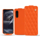 Lederschutzhülle Sony Xperia 5 III - Orange fluo - Couture ( Pantone #ff5406 ) 