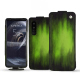 Sony Xperia 5 III leather case - Vert Patine