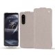 Housse cuir Sony Xperia 5 III - Taupe innocent ( Pantone #d6d2c4 ) 