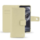 Sony Xperia 5 III leather case - Beige ( Nappa - Pantone #ceb888 ) 