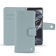 Housse cuir Sony Xperia 5 III - Bleu ciel ( Nappa - Pantone #abcae9 ) 