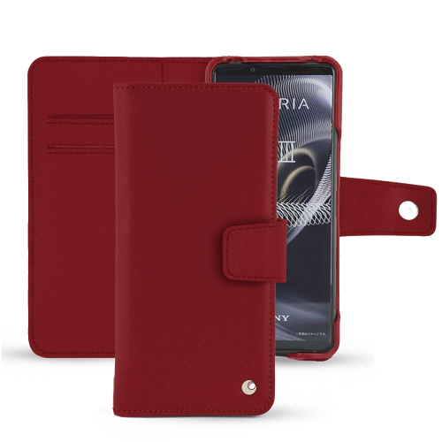 Des housses et coques élégantes pour Sony Xperia 5 IIIRouge ( Nappa - Pantone #d50032 ) 