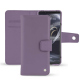 Housse cuir Sony Xperia 5 III - Lilas ( Nappa - Pantone #b9a3e3 ) 