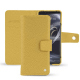 Sony Xperia 5 III leather case - Mimosa ( Pantone #b39437 ) 