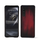 Sony Xperia 5 III leather cover - Rouge Patine