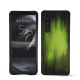 Coque cuir Sony Xperia 5 III - Vert Patine