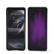 硬质真皮保护套 Sony Xperia 5 III - Violet Patine