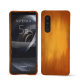 硬质真皮保护套 Sony Xperia 5 III - Orange Patine