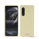 Custodia in pelle Sony Xperia 5 III - Beige PU ( Pantone #ceb888 ) 