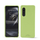 Lederschutzhülle Sony Xperia 5 III - Vert olive PU ( Pantone #a7c58e )