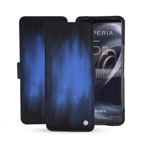 Sony Xperia 5 IIIのスタイリッシュなカバーやケースBleu Patine