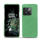 硬质真皮保护套 OnePlus 10T - Menthe vintage ( Pantone #37b375 ) 