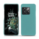Coque cuir OnePlus 10T - Bleu fluo 