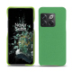 Coque cuir OnePlus 10T - Vert fluo ( Pantone #00ab5f ) 