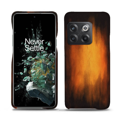 Custodia in pelle premium per OnePlus 10TFauve Patine