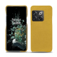 硬质真皮保护套 OnePlus 10T - Jaune soulèu ( Pantone #F3B934 )