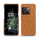 硬质真皮保护套 OnePlus 10T - Mandarine vintage - Couture ( Pantone #d47231 ) 