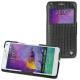 Funda de piel Samsung SM-N910 Galaxy Note 4 - Abaca nero