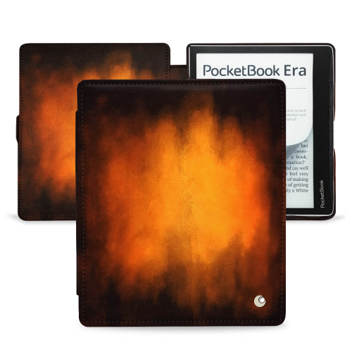 Funda de cuero de alta calidad para el PocketBook EraFauve Patine