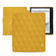 Funda de piel PocketBook Era - Jaune soulèu - Couture ( Pantone #F3B934 )