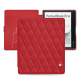 Housse cuir PocketBook Era - Rouge troupelenc - Couture ( Pantone #AB191A )