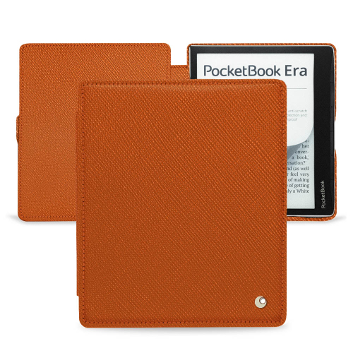 用于PocketBook Era的高级皮套Orange vibrant ( Pantone #e36b39 ) 