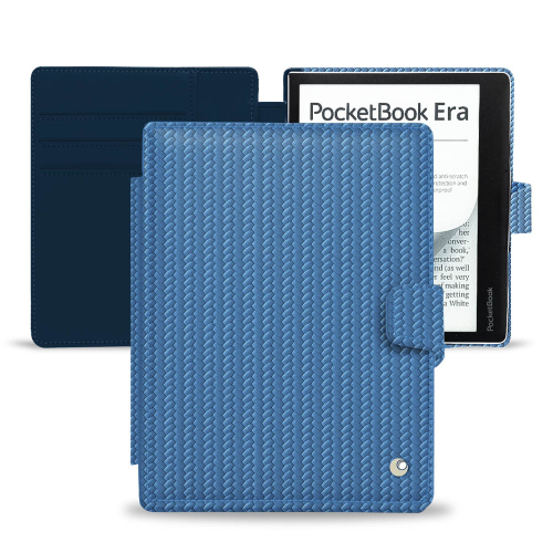 用于PocketBook Era的高品质皮套Abaca ishia ( Pantone #395775 ) 