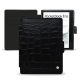 Funda de piel PocketBook Era - Crocodile nero ( Noir / Black) 