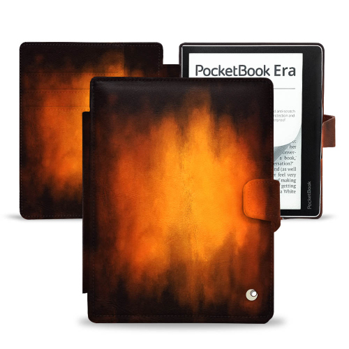 PocketBook 시대를 위한 프리미엄 가죽 케이스Fauve Patine