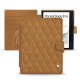 Housse cuir PocketBook Era - Castan esparciate - Couture ( Pantone #824F2A )