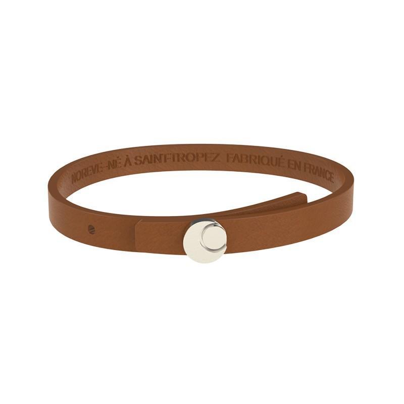 Men's leather bracelet