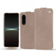 Funda de piel Sony Xperia 5 IV - Taupe vintage ( Pantone #bda790 ) 