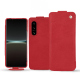 Capa em pele Sony Xperia 5 IV - Rouge troupelenc ( Pantone #AB191A )