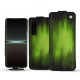 Housse cuir Sony Xperia 5 IV - Vert Patine