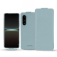 Custodia in pelle Sony Xperia 5 IV - Bleu Ciel PU ( Pantone #abcae9 )