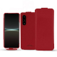 Custodia in pelle Sony Xperia 5 IV - Rouge PU ( Pantone #d50032 )
