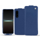 Custodia in pelle Sony Xperia 5 IV - Bleu frisson ( Pantone #29588c ) 