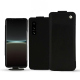 Lederschutzhülle Sony Xperia 5 IV - Noir Veggie ( Noir / Black) 