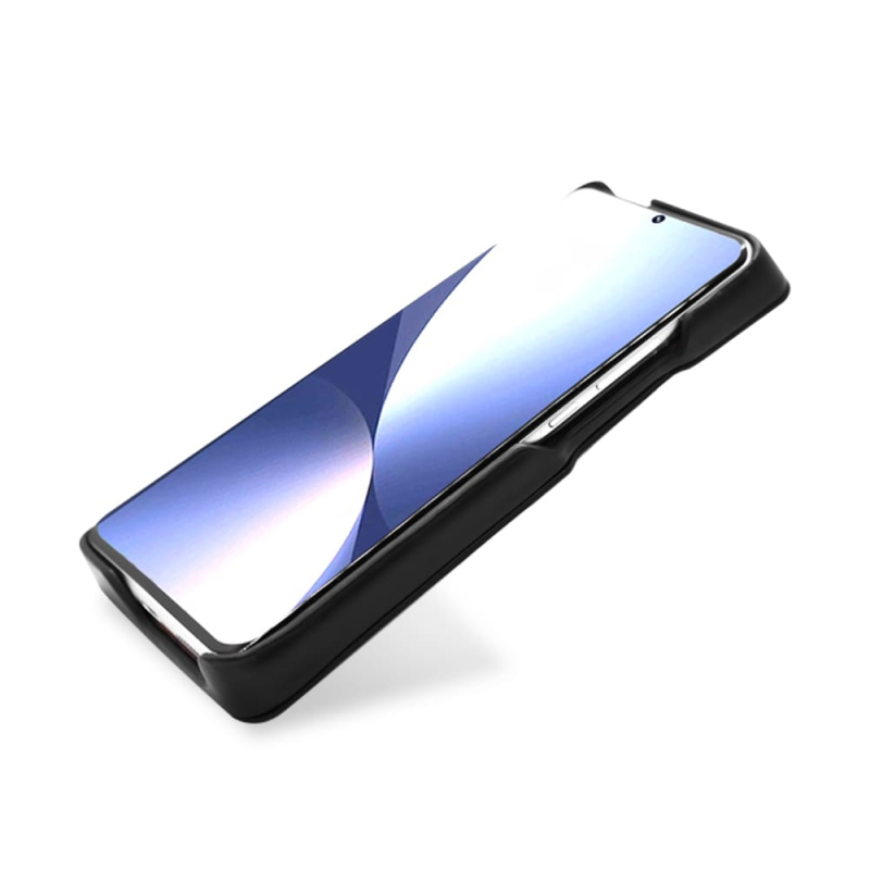 Una cubierta trasera de cuero para el Xiaomi 12 Pro