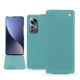 Funda de piel Xiaomi 12 Pro - Bleu fluo