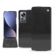Housse cuir Xiaomi 12 Pro - Onyx ( Noir / Black ) 