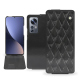 Lederschutzhülle Xiaomi 12 Pro - Onyx - Couture ( Noir / Black ) 
