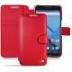 Capa em pele Motorola Nexus 6 - Rouge ( Nappa - Pantone 199C ) 