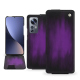 Lederschutzhülle Xiaomi 12 Pro - Violet Patine
