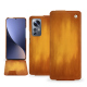 Lederschutzhülle Xiaomi 12 Pro - Orange Patine