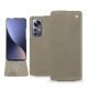 Funda de piel Xiaomi 12 Pro - Darboun sabla ( Pantone #BCB1A1 )
